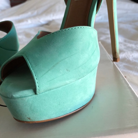 Steve Madden Cessily Mint Heels - Picture 6 of 8